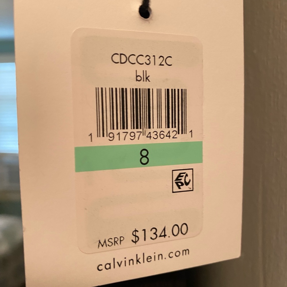 Calvin Klein Black Textured Dress - Picture 3 of 5